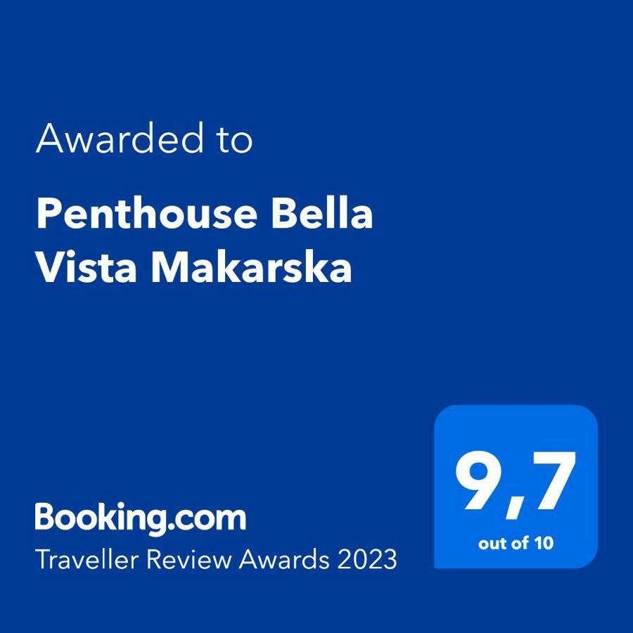 Penthouse Bella Vista Makarska Apartamento Exterior foto